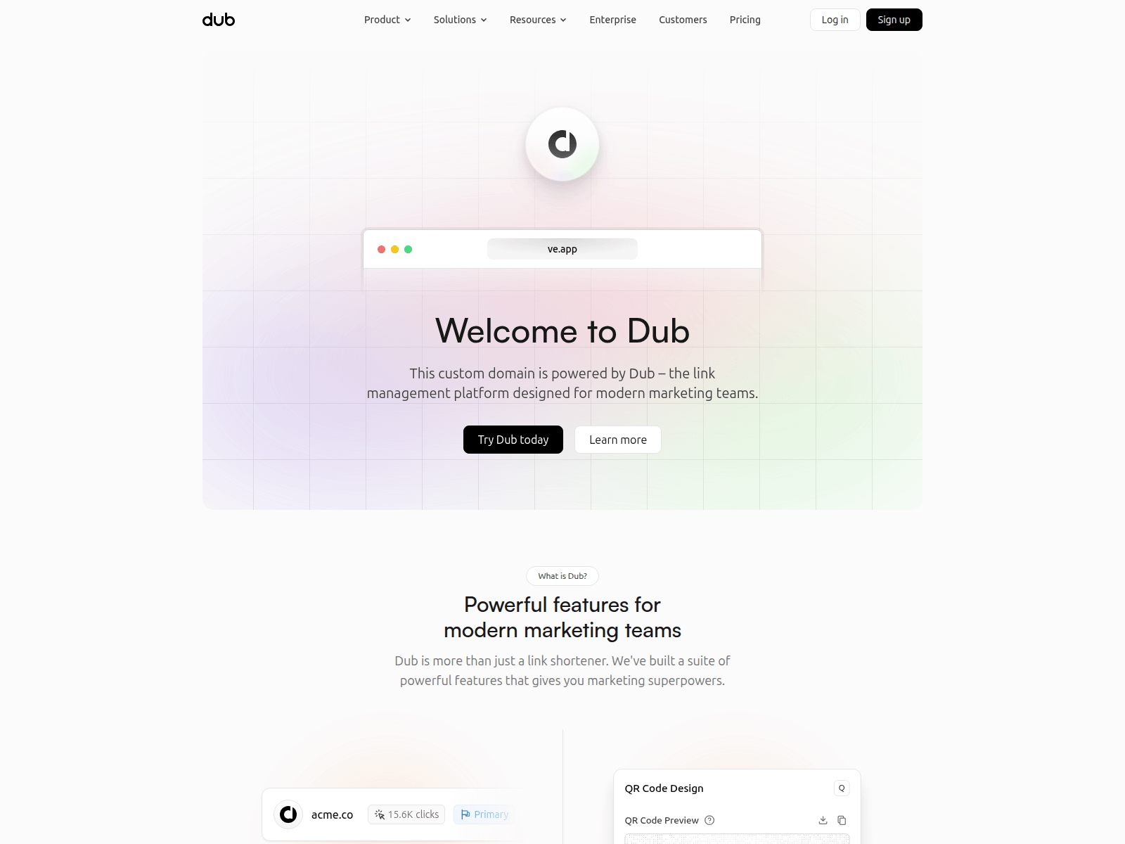 Screenshot of ve.app
