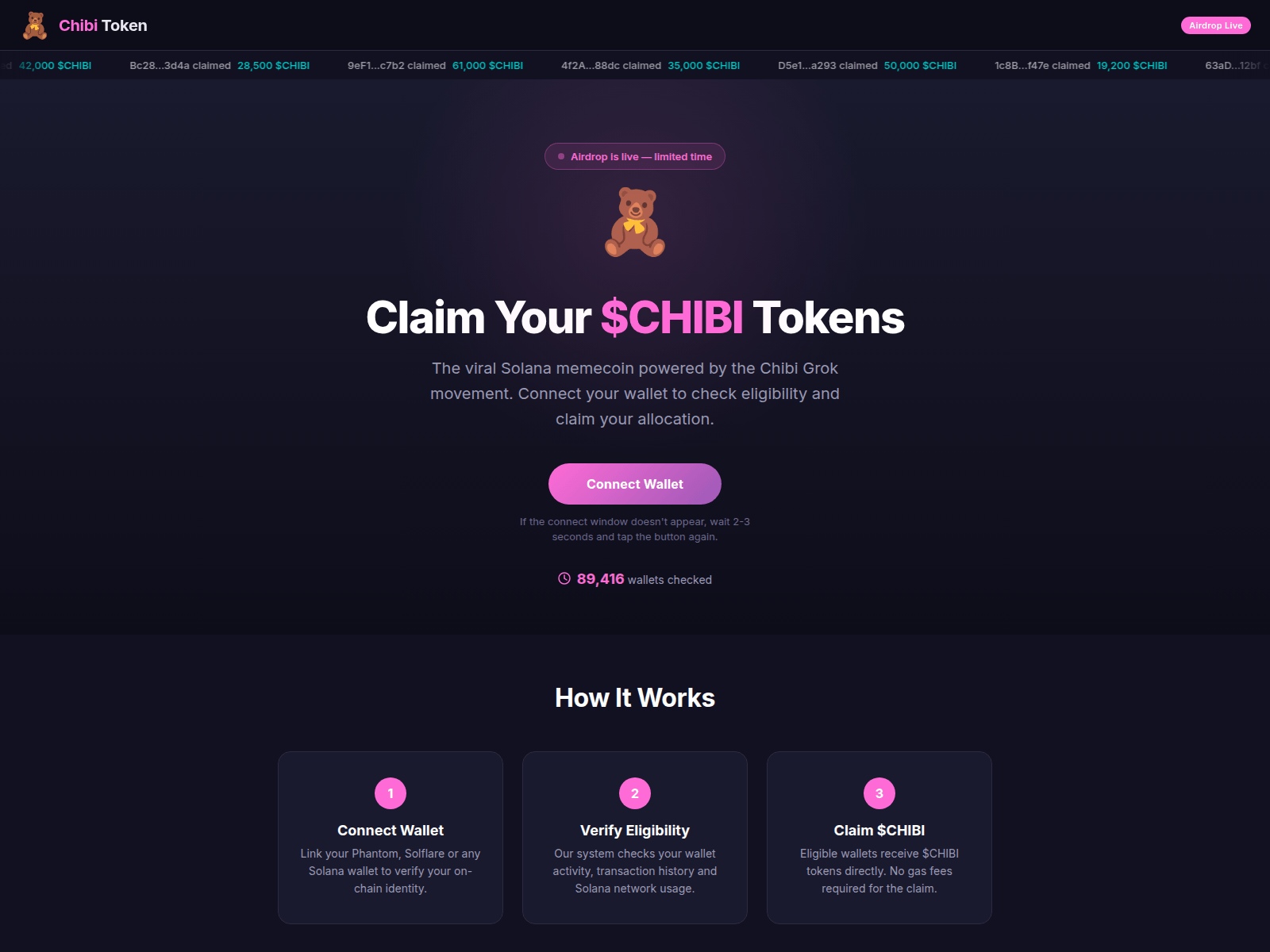 Screenshot of chibitoken.top