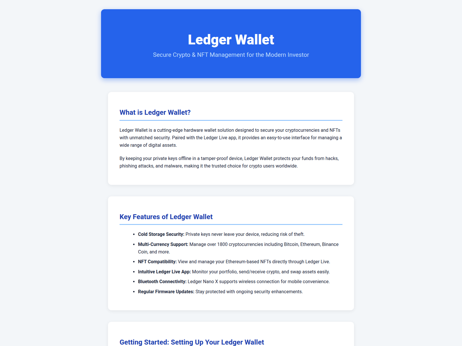 Screenshot of strt-ledger-wallt.pages.dev