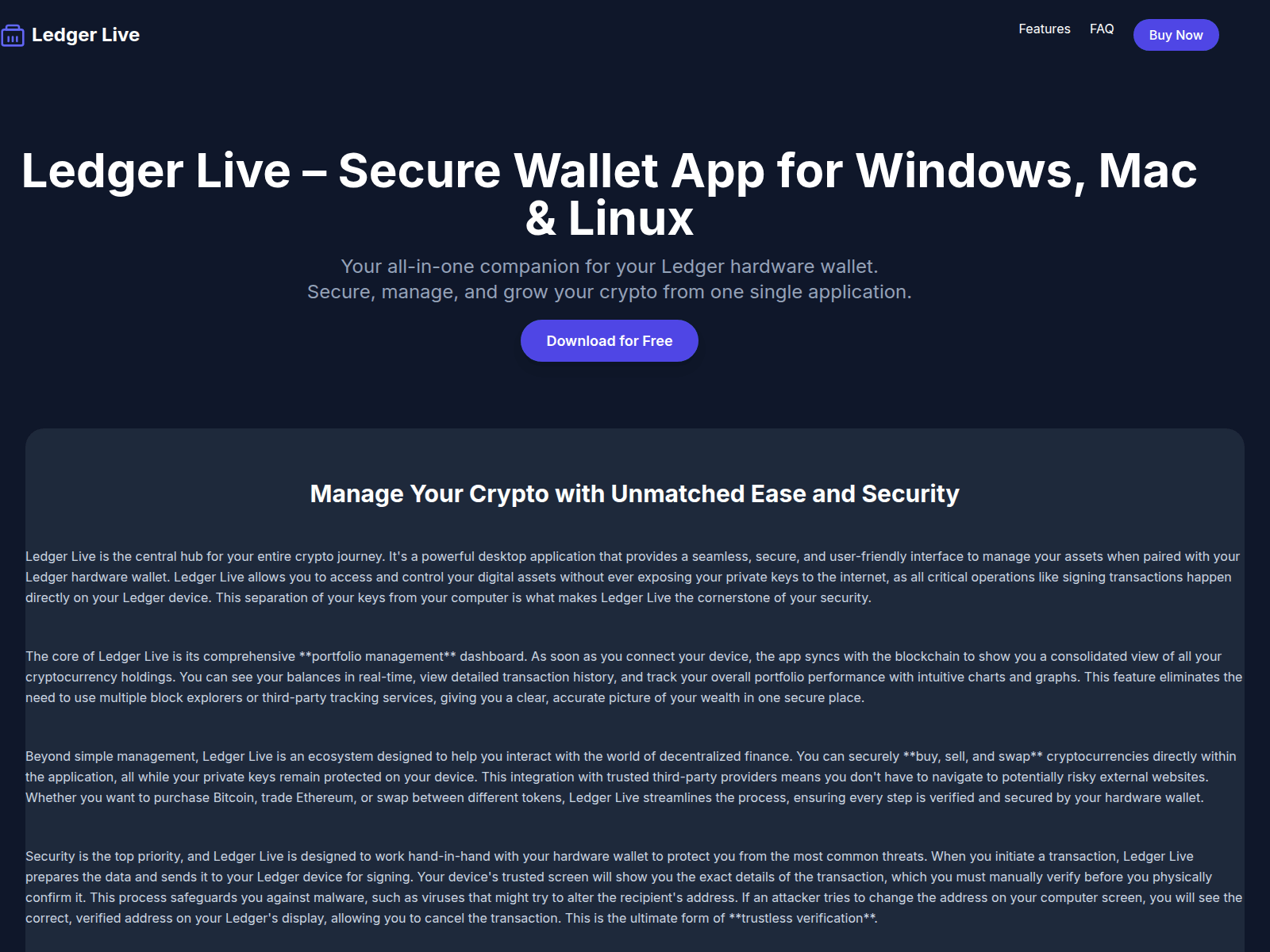 Screenshot of desktop---download-leddgr.pages.dev