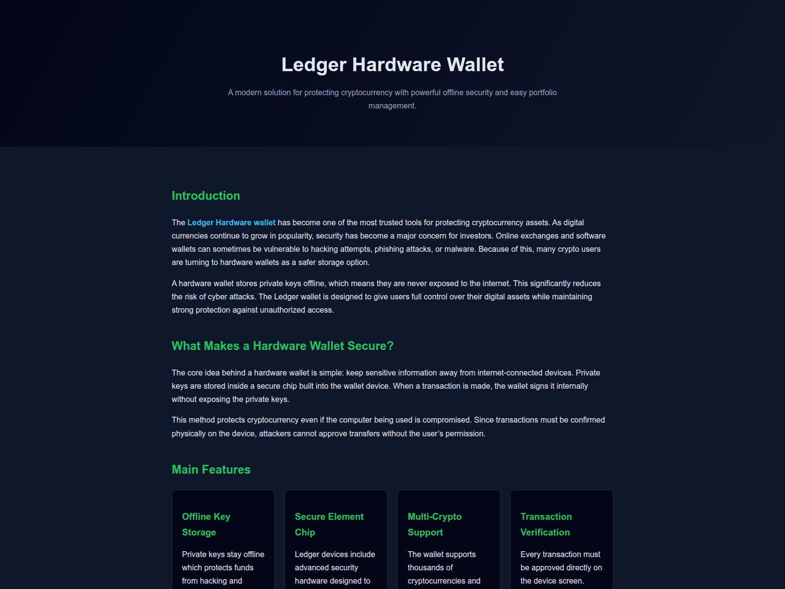 Screenshot of safe-hardware-wallet.pages.dev