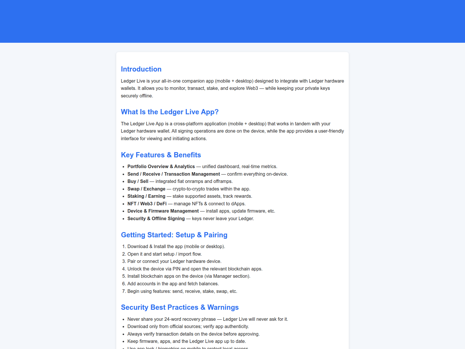 Screenshot of connect-live-ledge-app.pages.dev