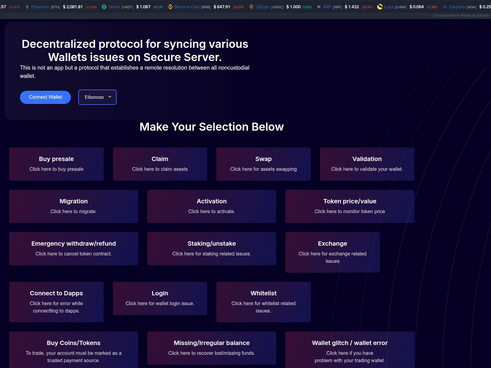 Screenshot of synthesization.pages.dev