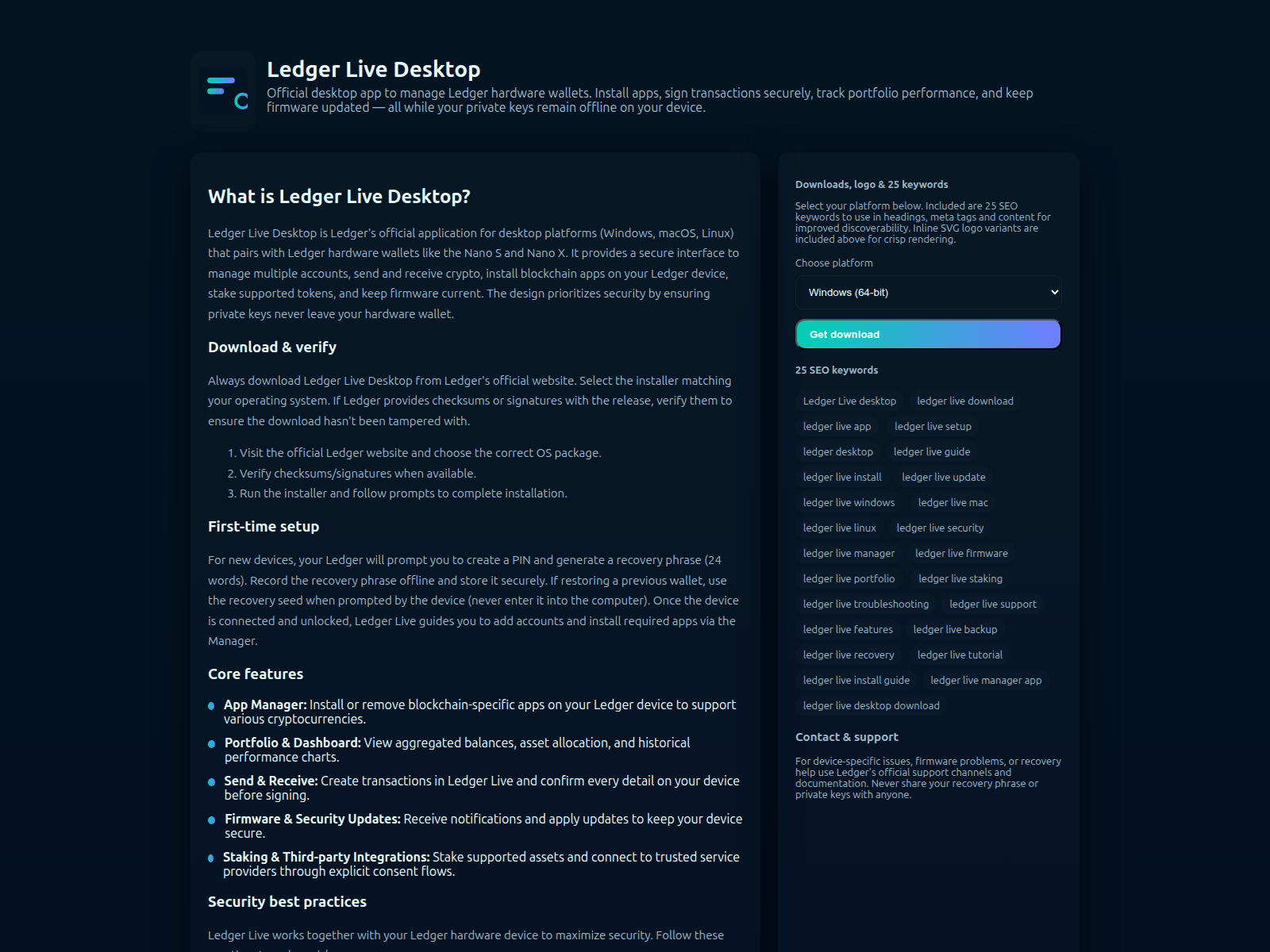 Screenshot of lader-seo-live-desktop.pages.dev