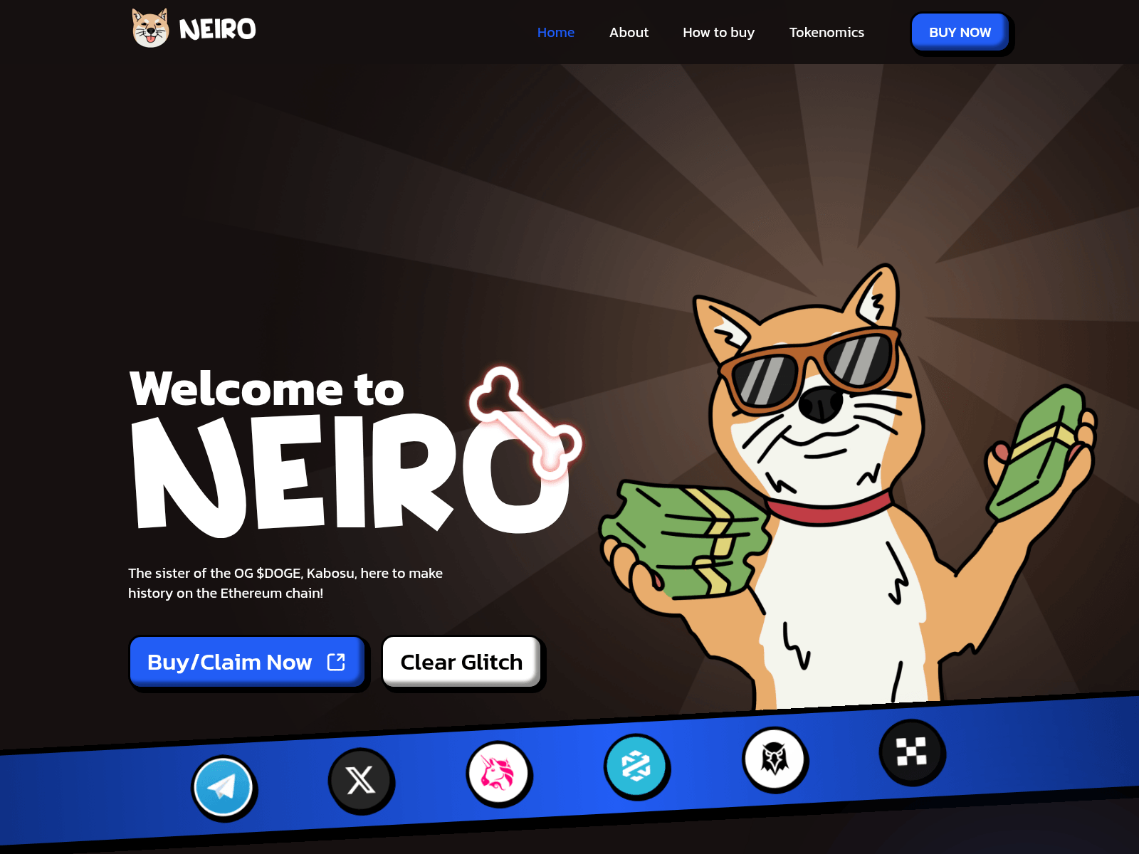 Screenshot of neirocoin-io.pages.dev