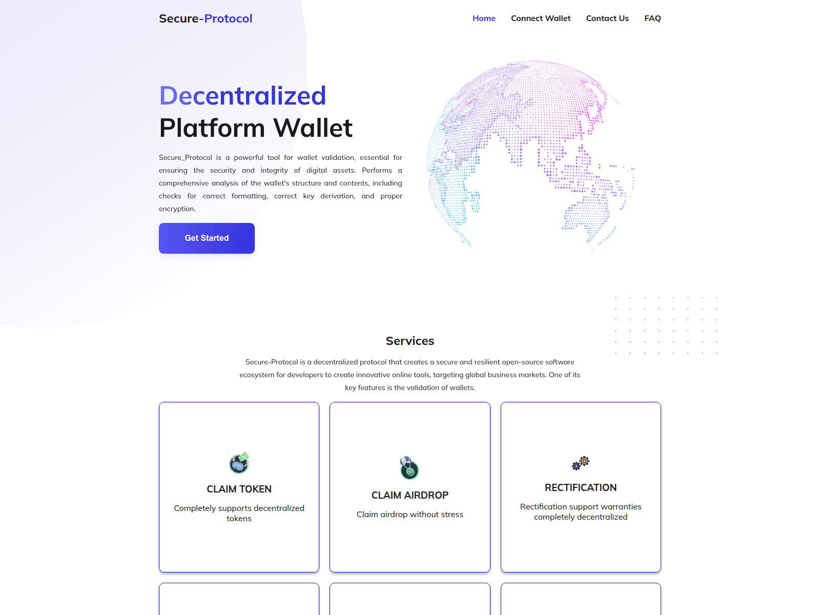 Screenshot of connetxt-network.pages.dev