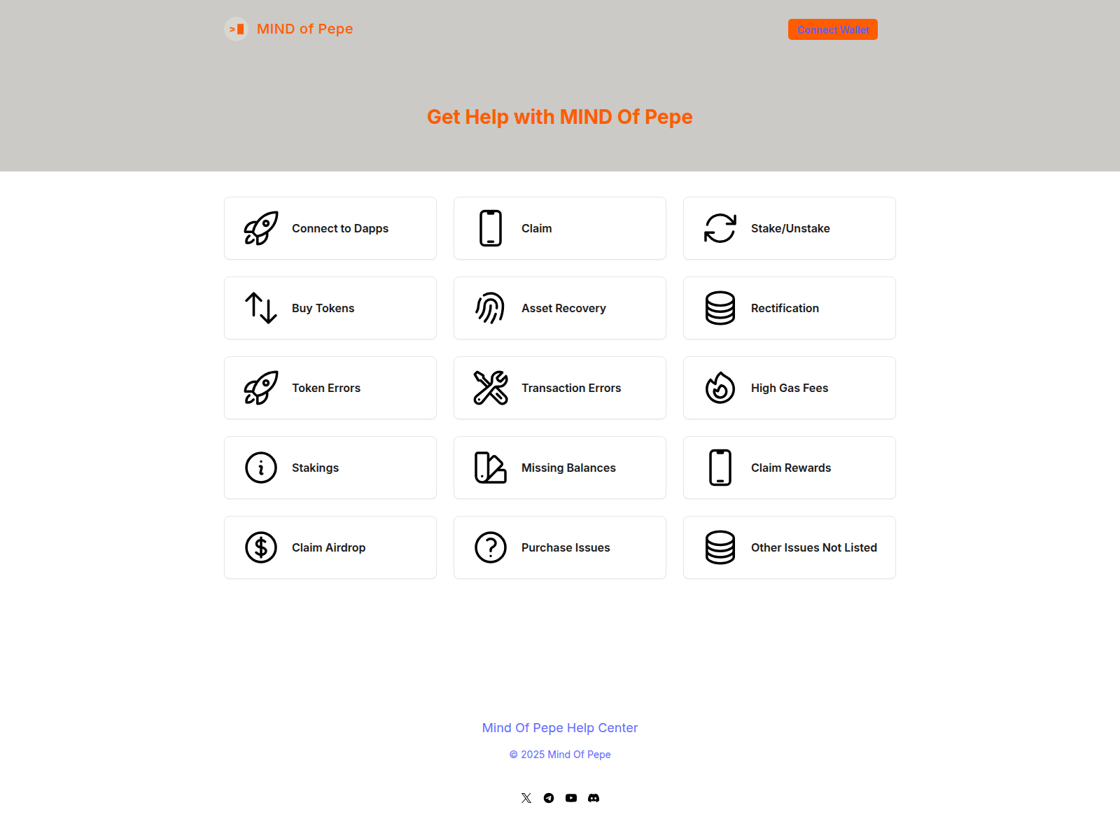 Screenshot of mindofpepehub.pages.dev
