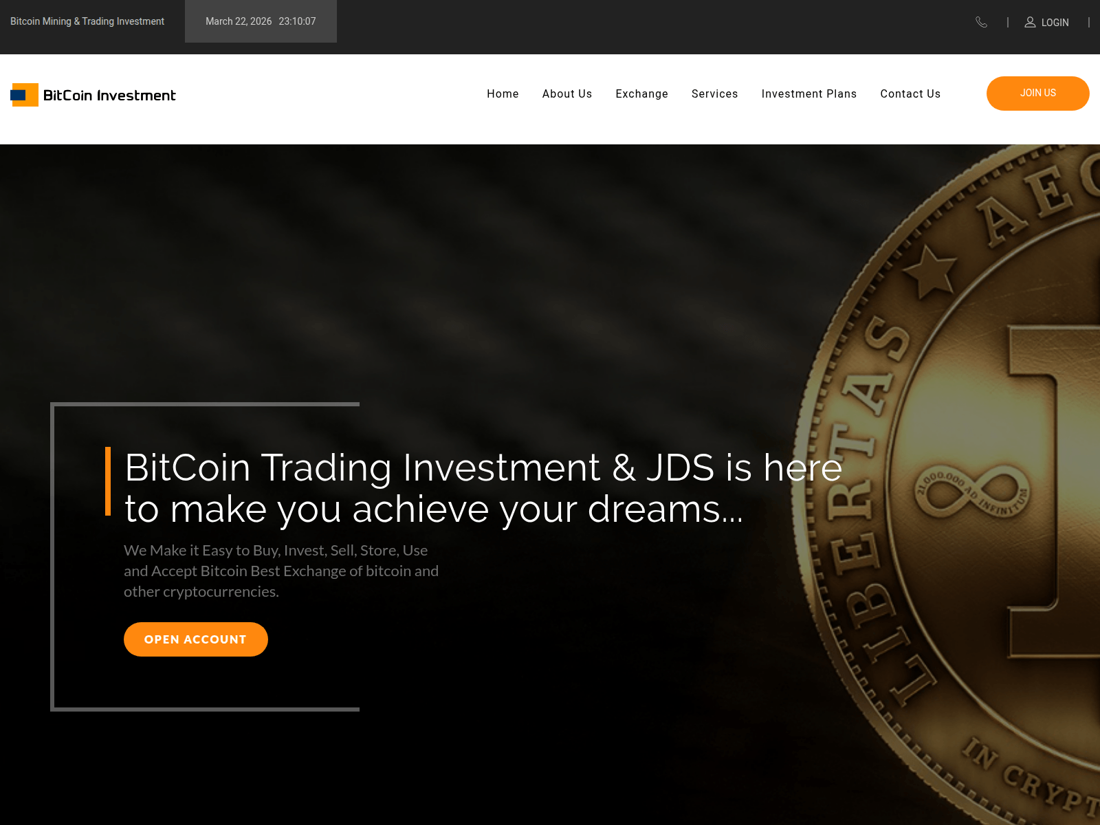 Screenshot of bitcointradinginvestment.com