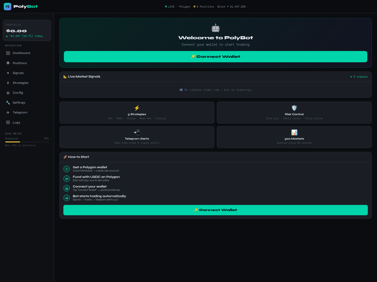 Screenshot of polybot-5vj.pages.dev