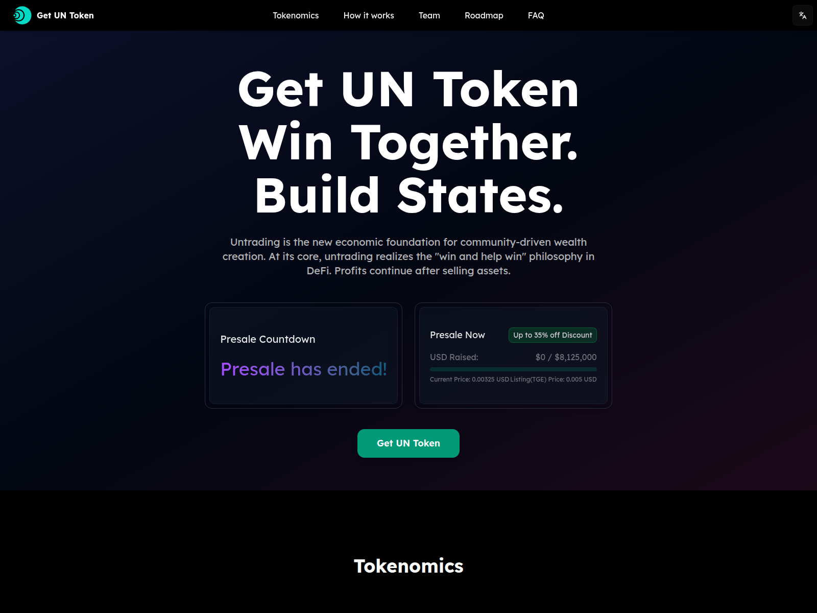 Screenshot of un-ico.pages.dev
