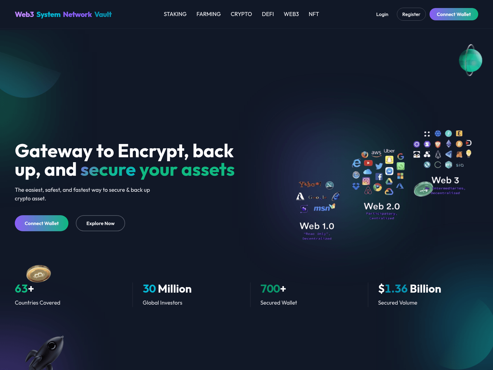 Screenshot of www.web3vault.highburyfinancialconsultingltd.org