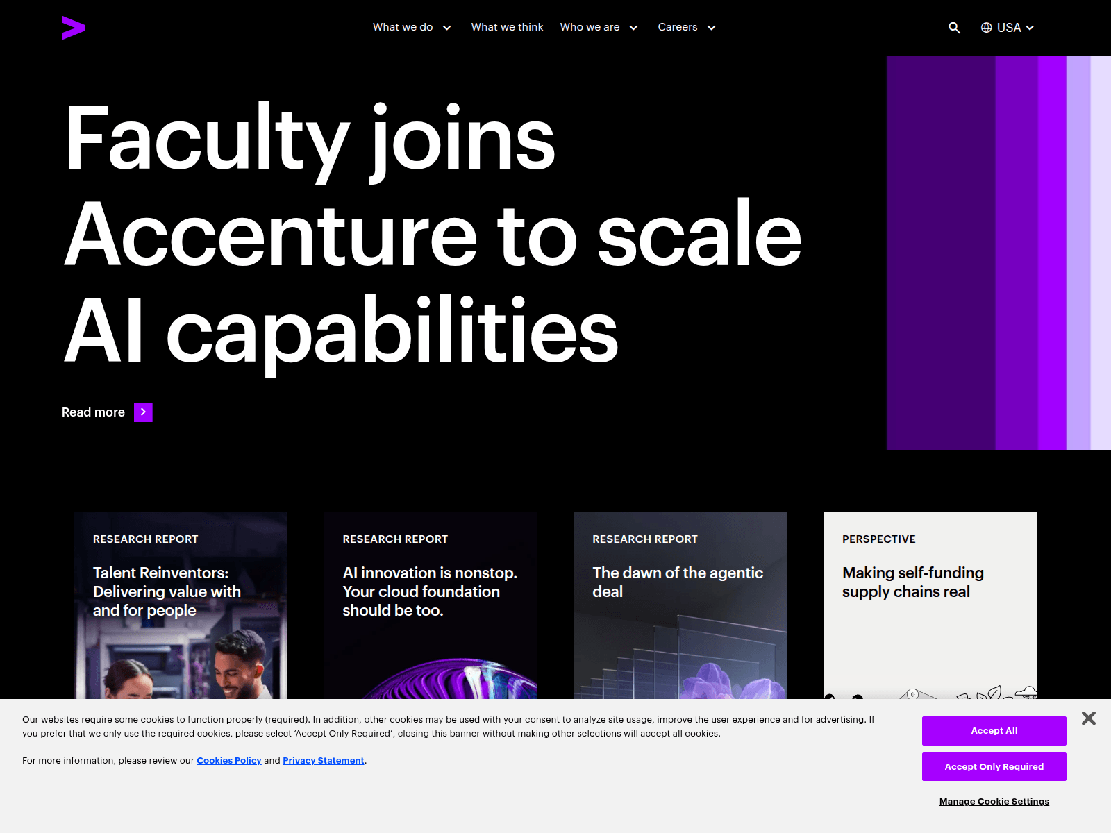 Screenshot of reply-accenture.us