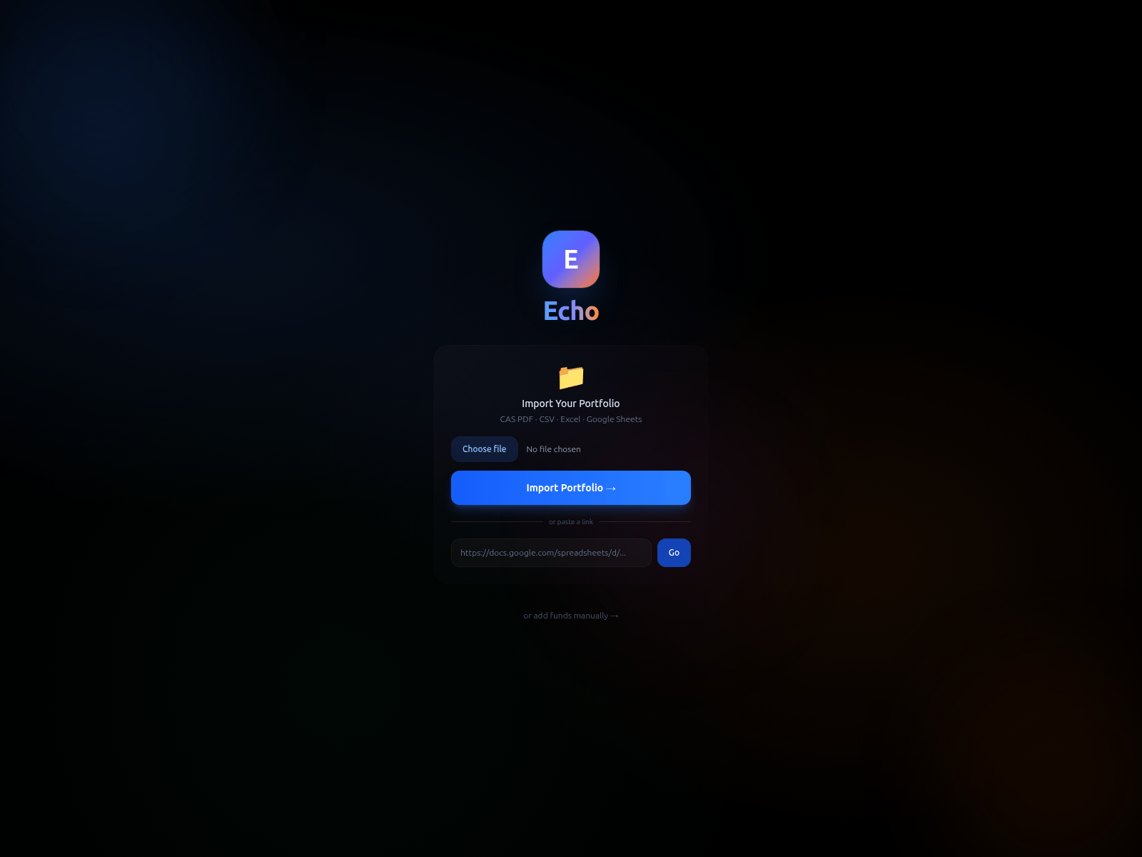 Screenshot of echo.pranavjagadish.com