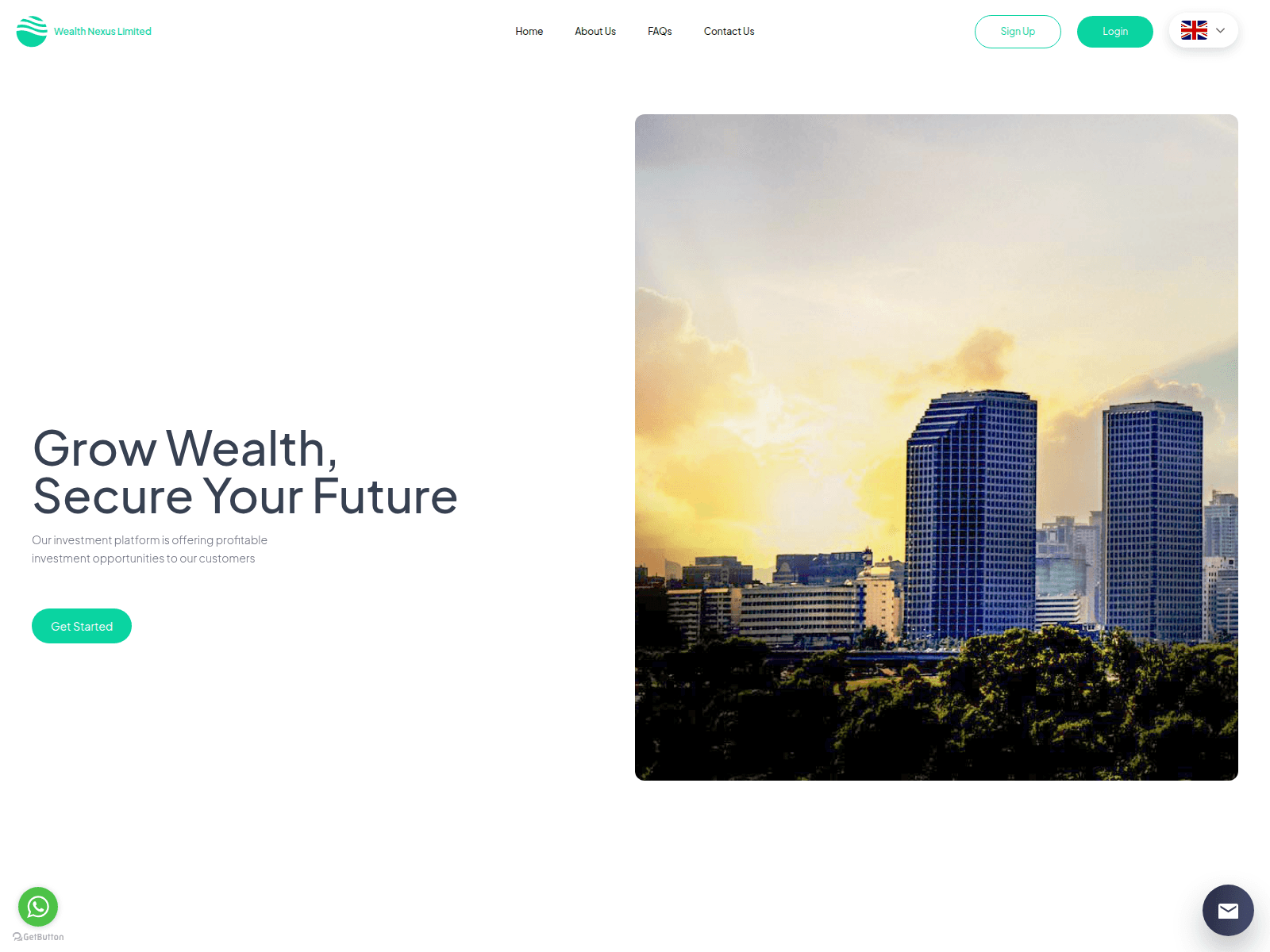 Screenshot of wealthnexuslimited.com