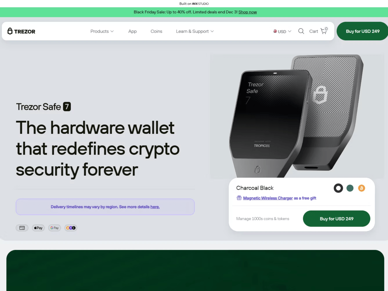 Screenshot of trzriobridge.wixstudio.com