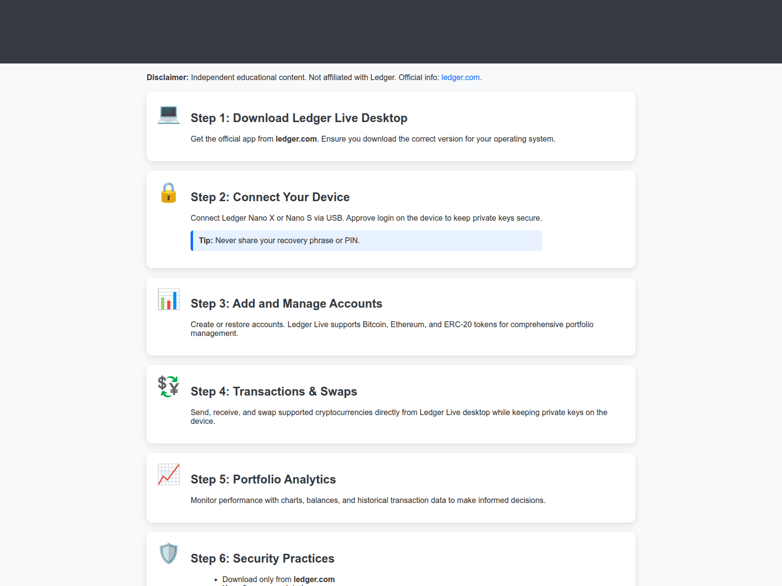Screenshot of ledgerr-livv-desktopp.pages.dev