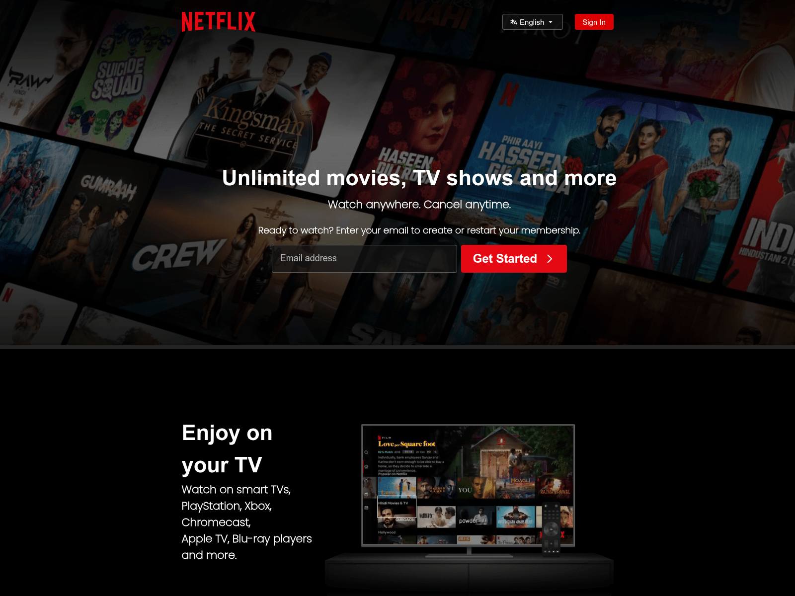 Screenshot of nelflix-clone.vercel.app