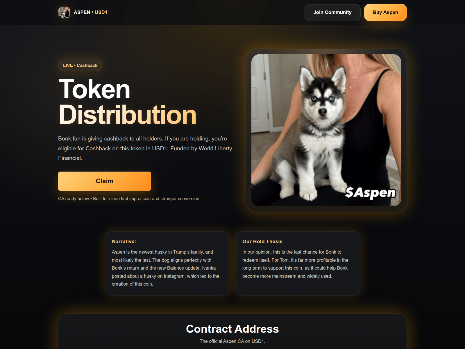 Screenshot of aspendog.lol