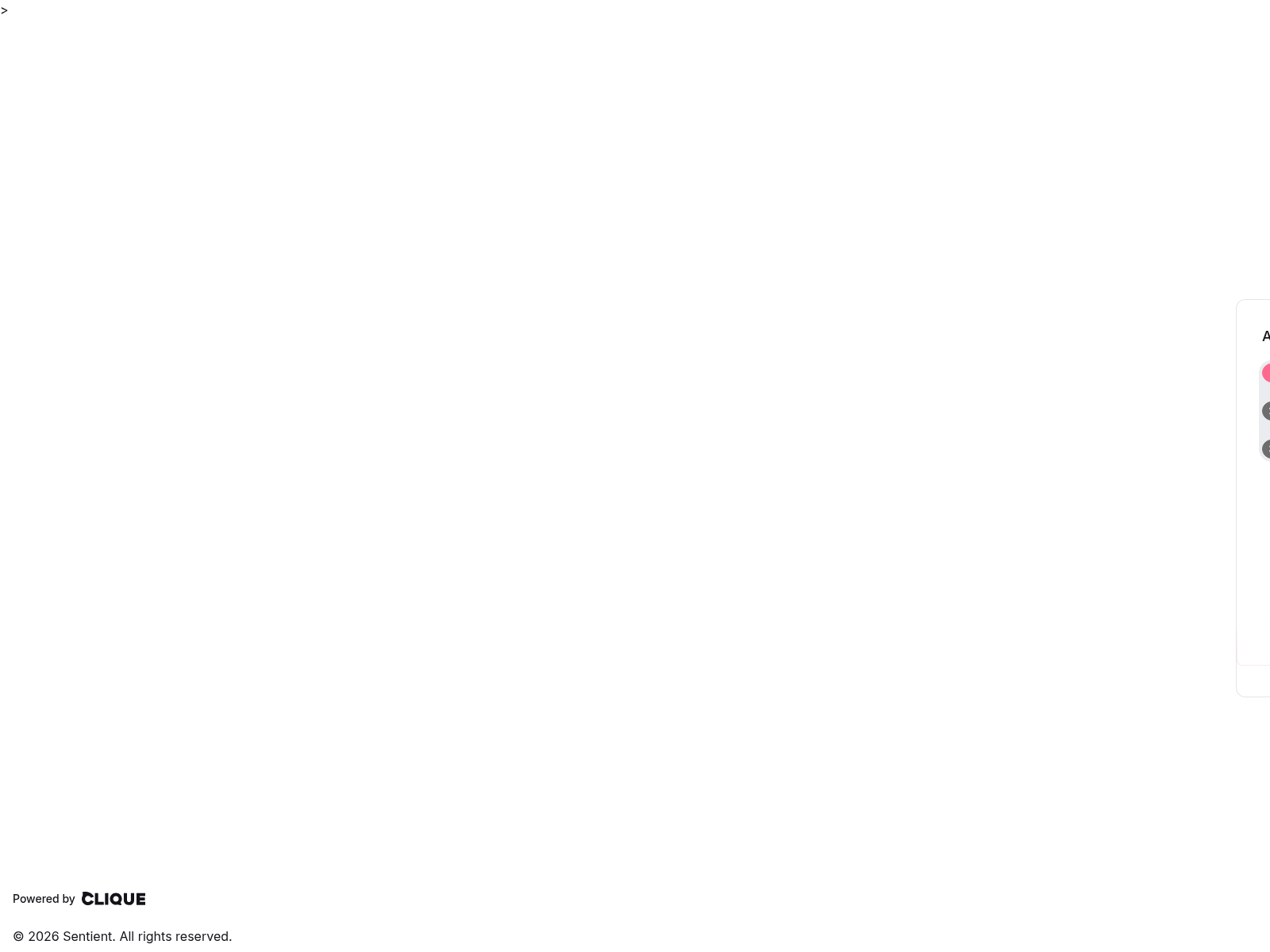 Screenshot of claim-sentient.pages.dev