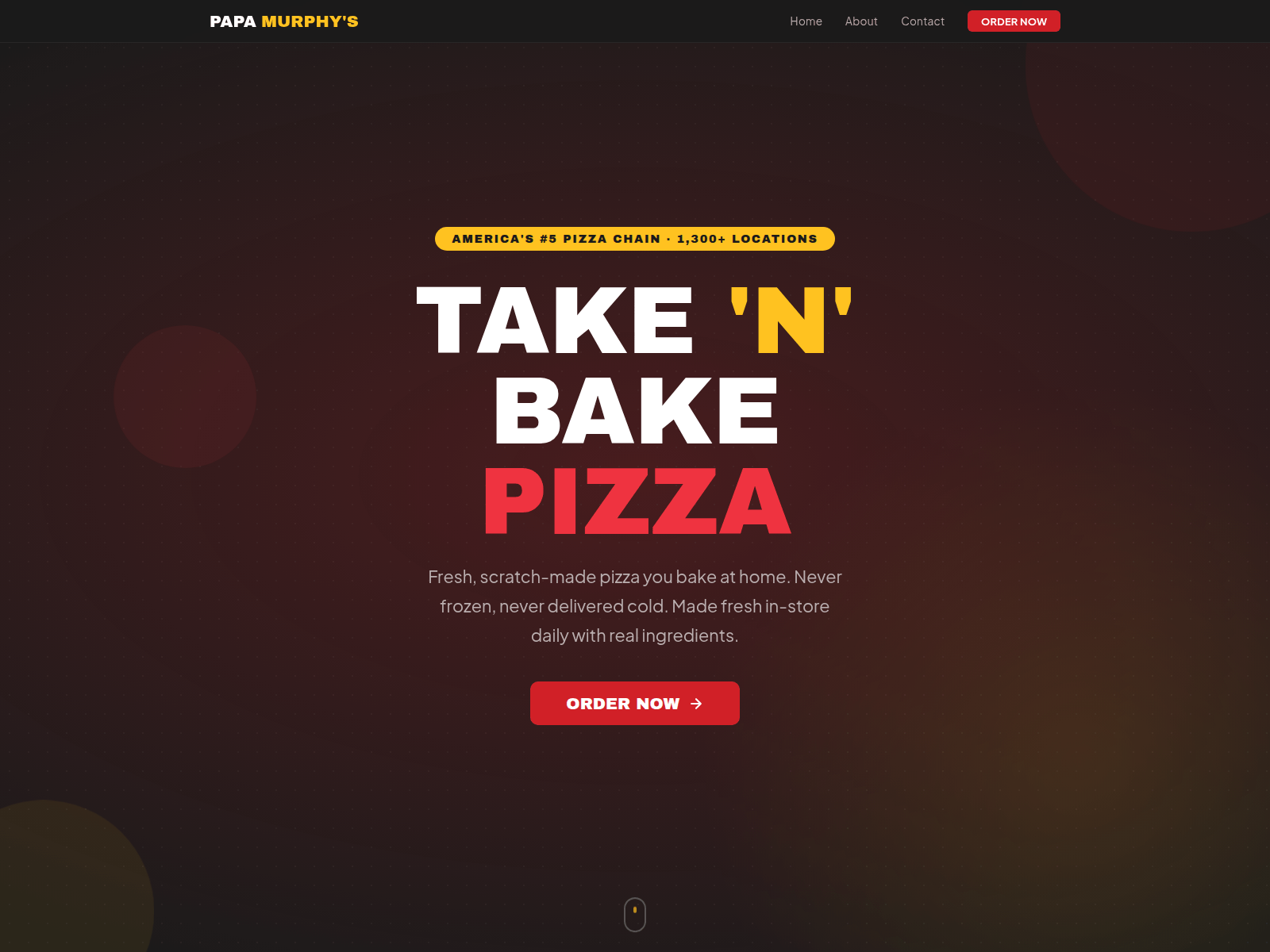 Screenshot of papamurphus.com