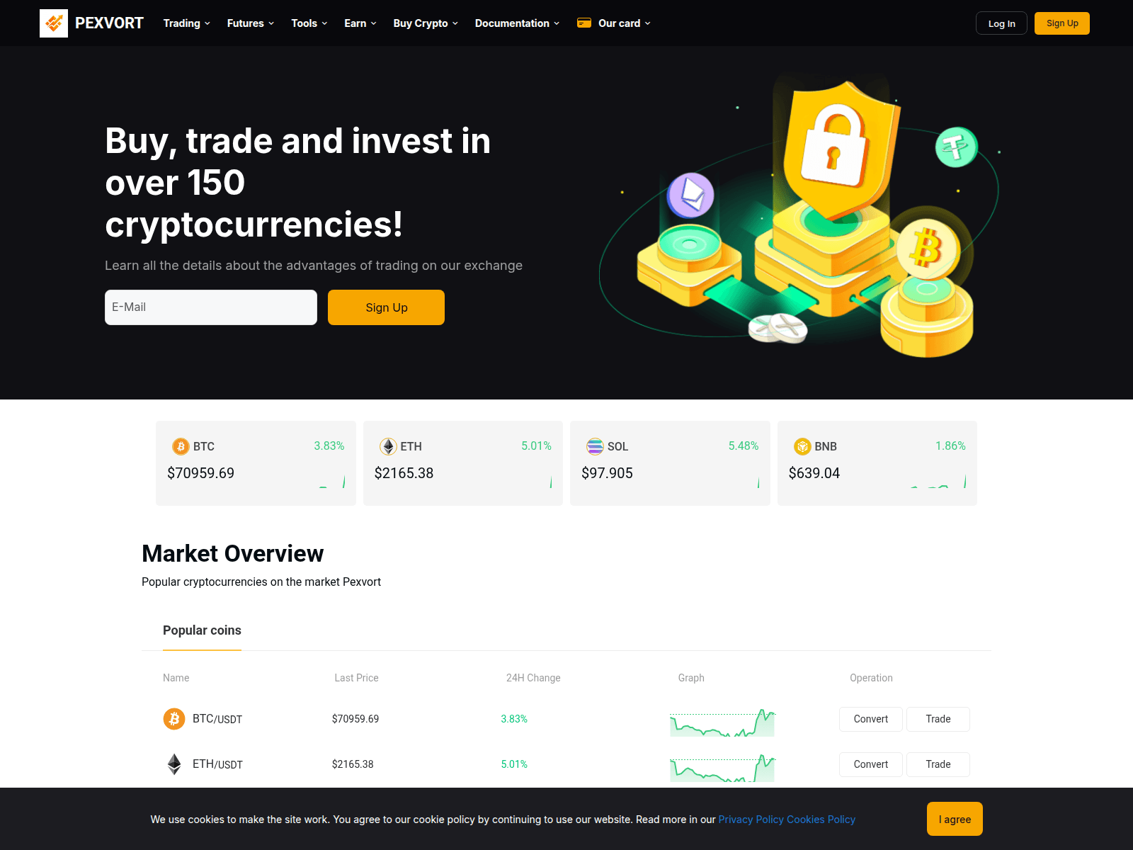 Screenshot of pexvort.com