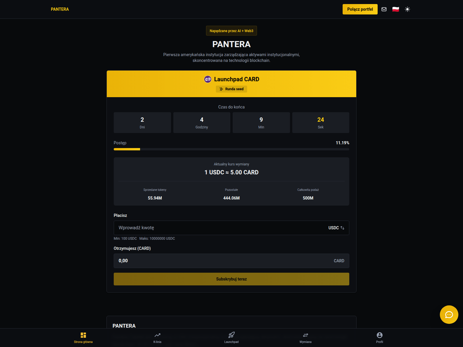 Screenshot of panteracapiral.com