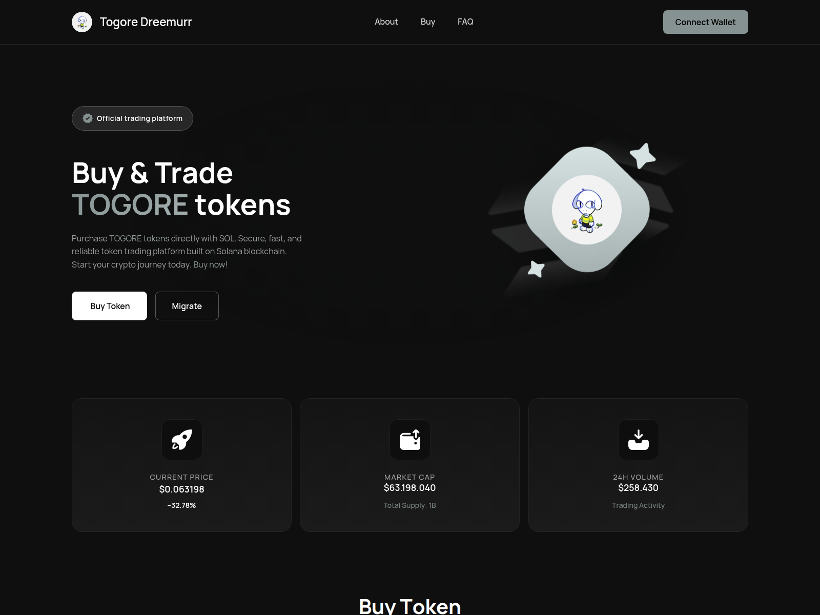 Screenshot of migratetogoredreemurr.xyz