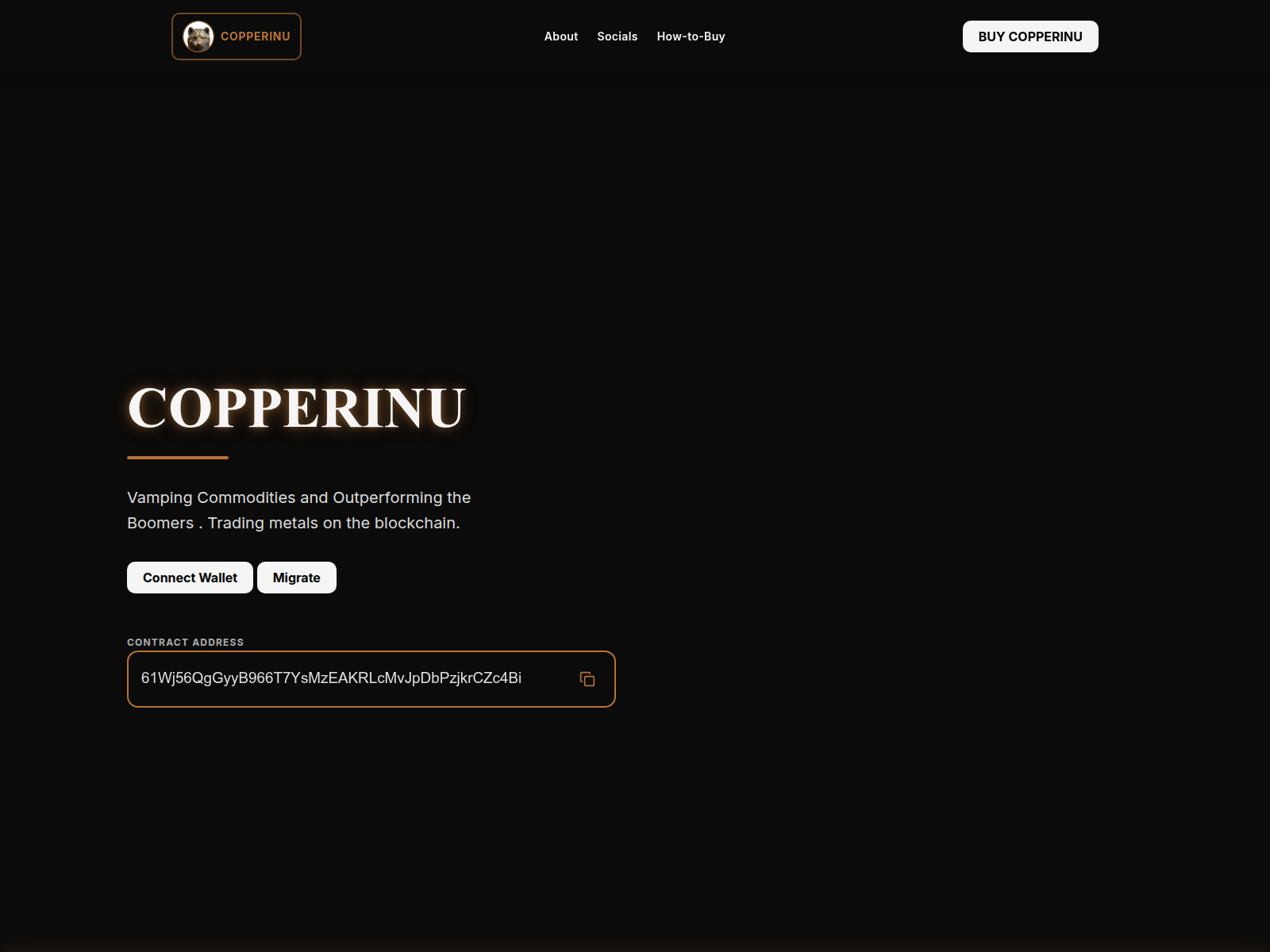 Screenshot of copperinuctofun.world