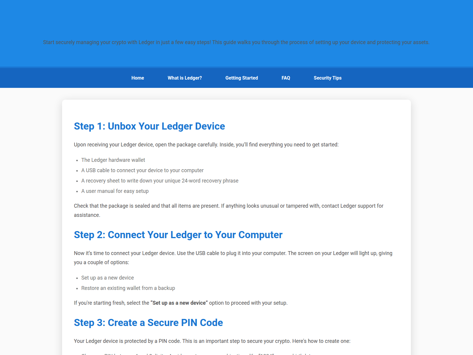 Screenshot of ledjer-strated.pages.dev