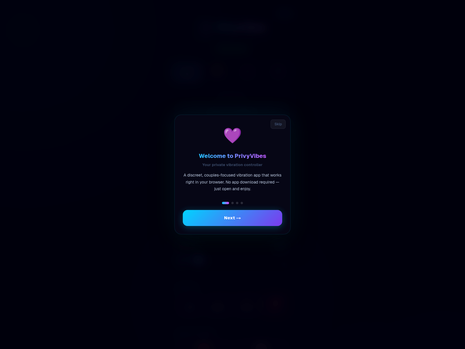 Screenshot of privyvibes.com