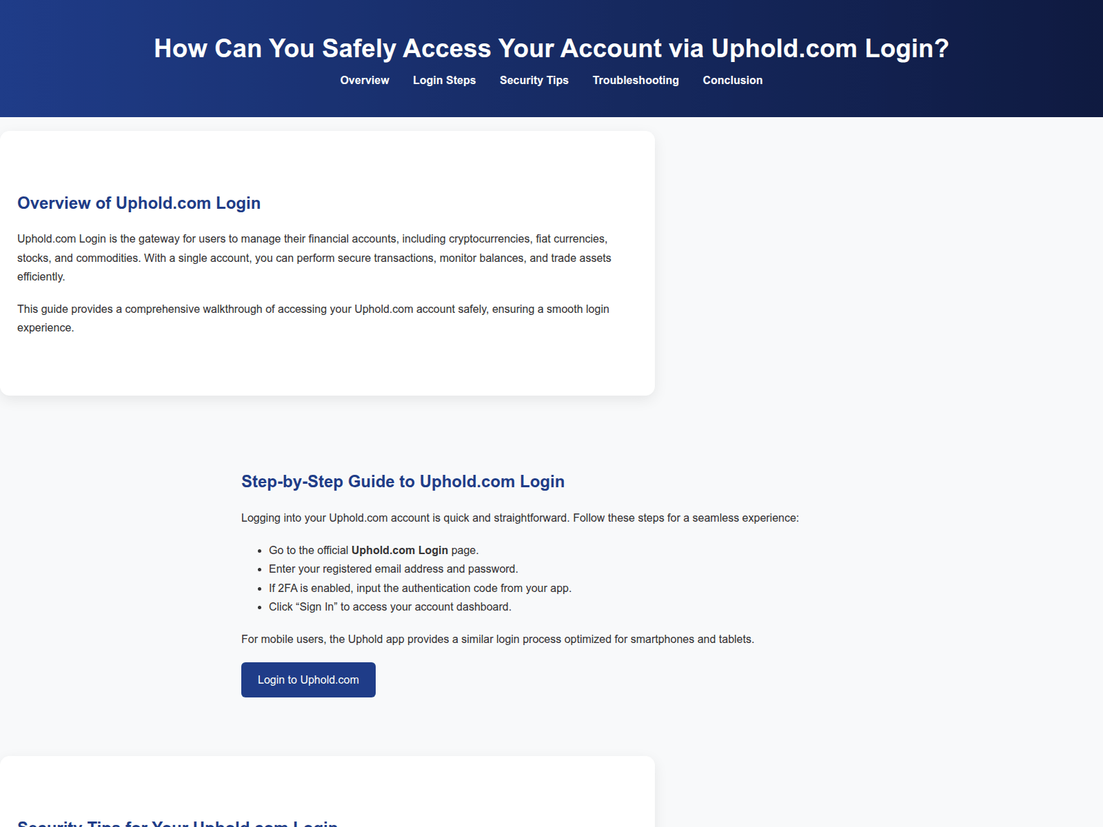Screenshot of upheldcom-lagin.pages.dev
