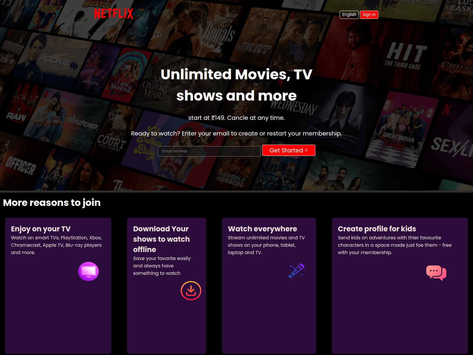Screenshot of juli-chothani.github.io