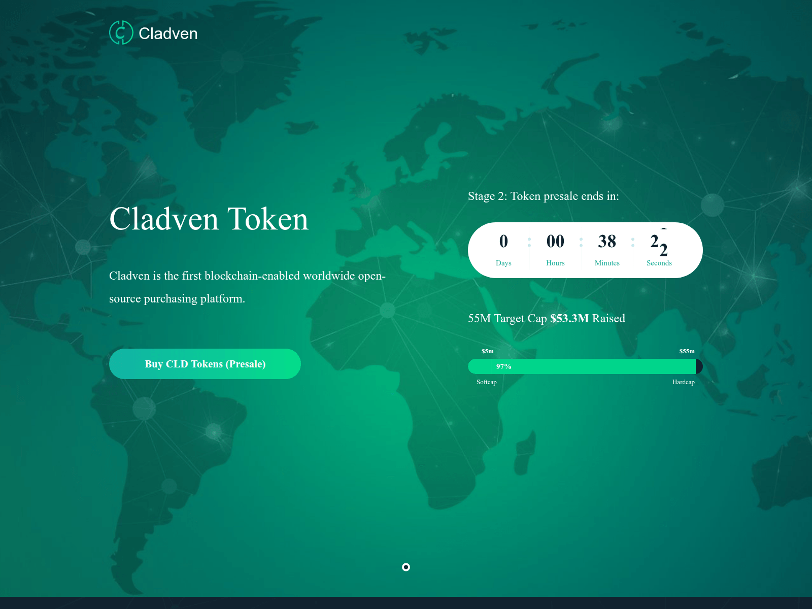 Screenshot of cladven.icu