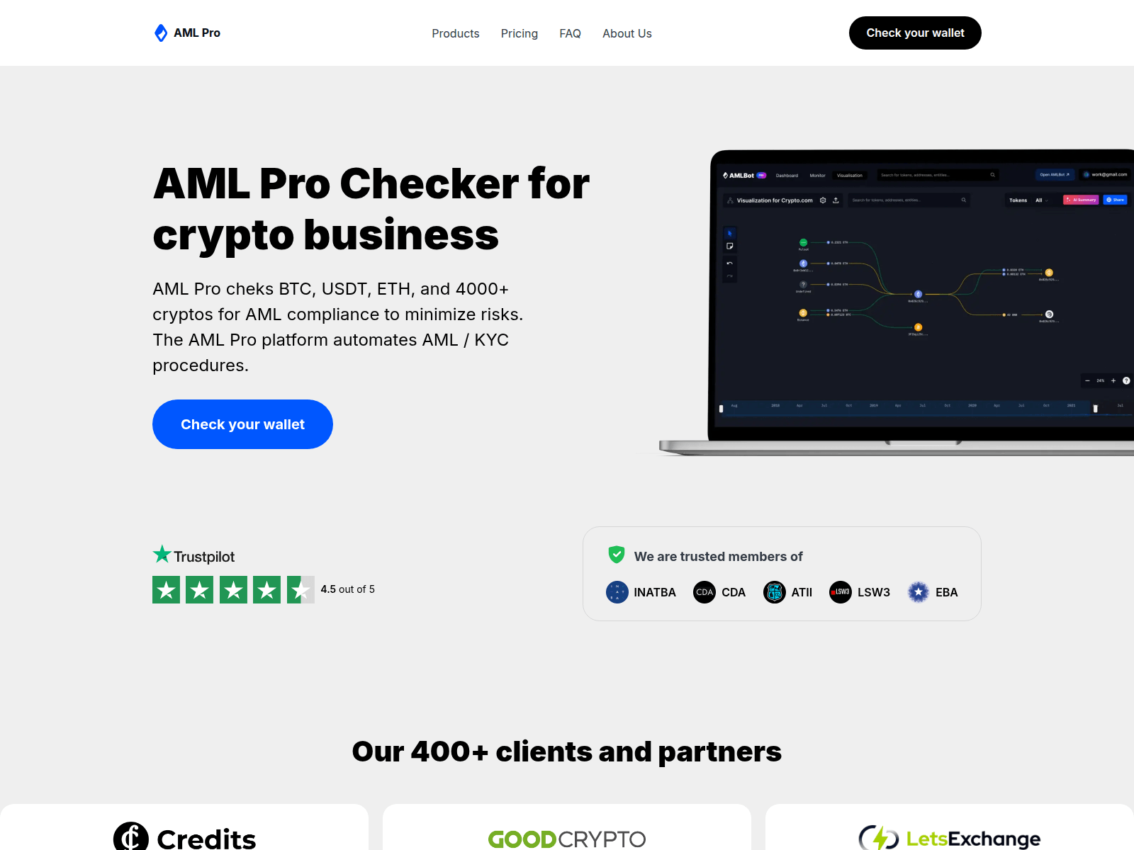 Screenshot of amlpro.cx