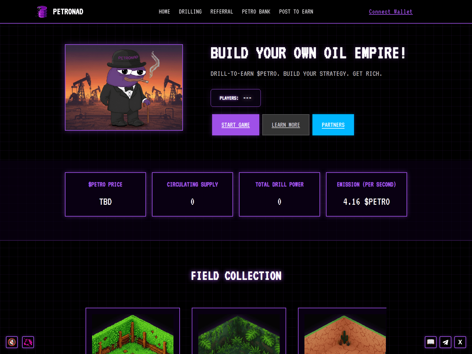 Screenshot of petronadxyz.pages.dev