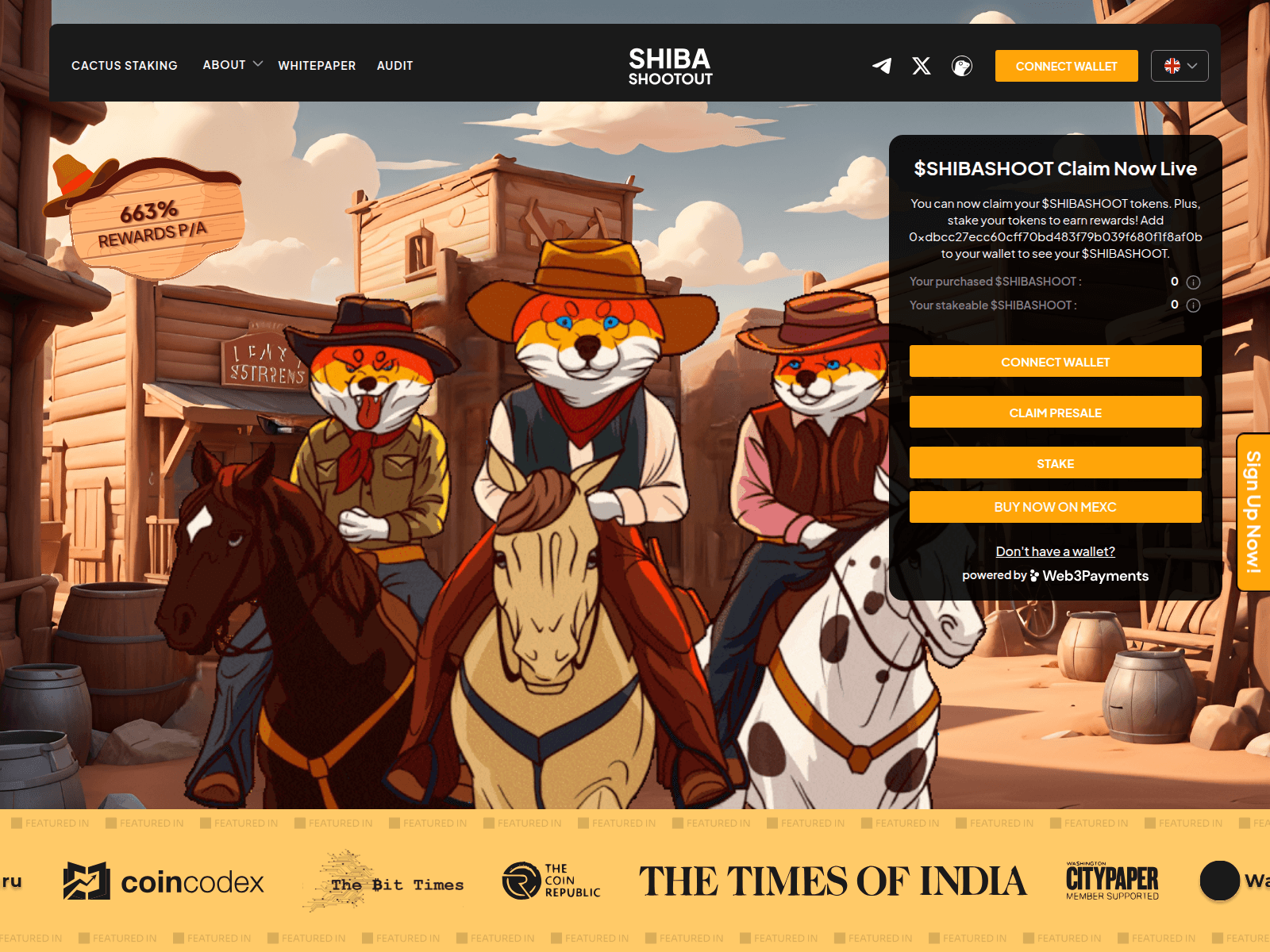 Screenshot of shibashootout-com.pages.dev