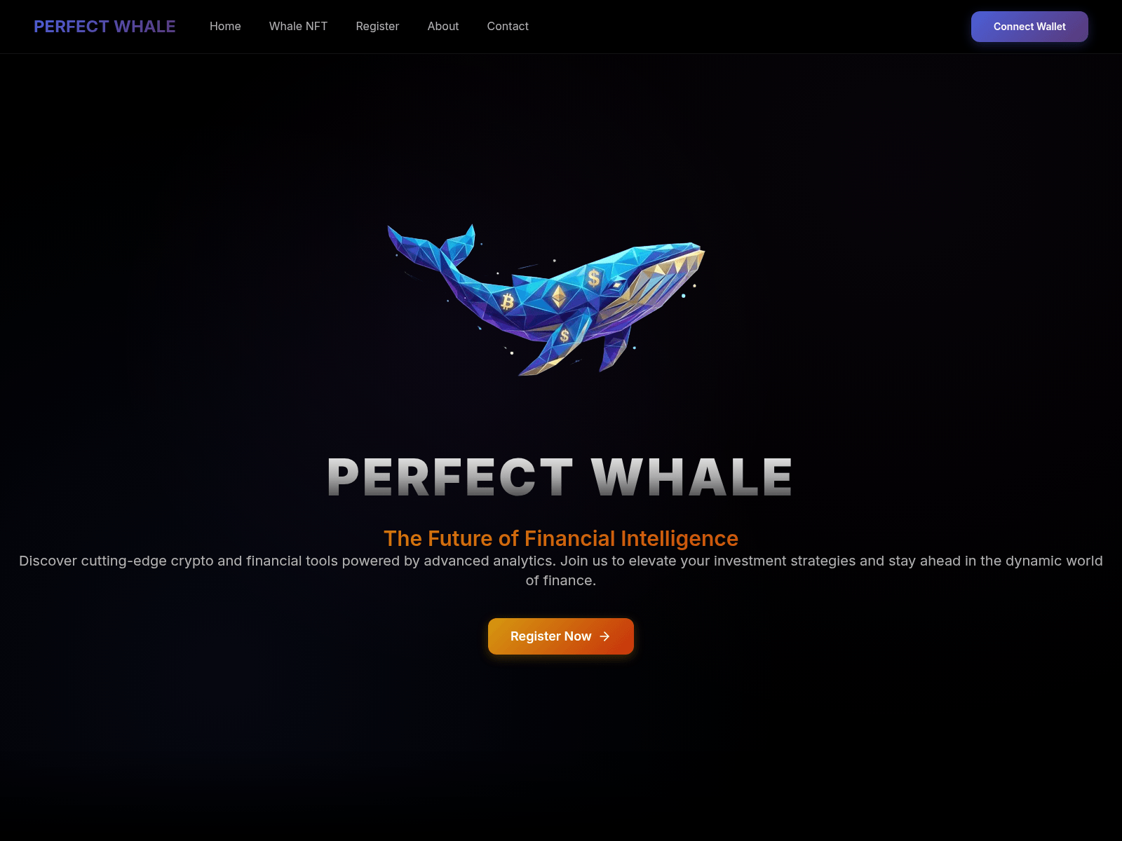 Screenshot of perfectwhalesystem.io