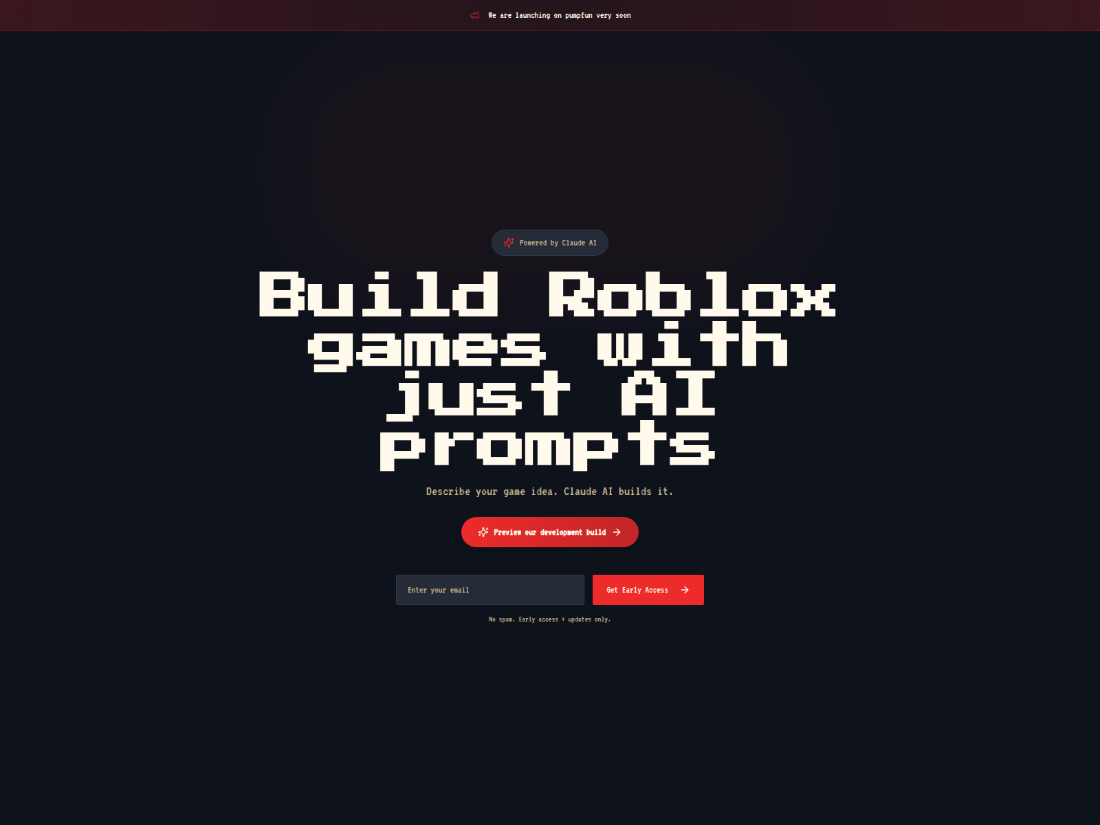 Screenshot of robloxai.site
