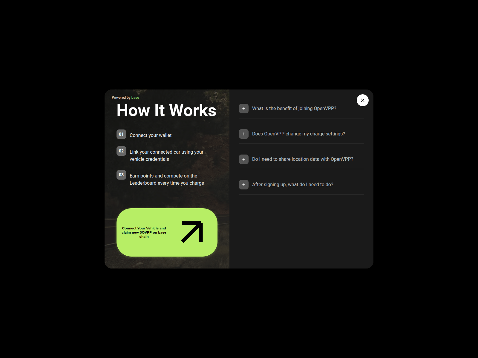 Screenshot of ovppclaim.expl.live