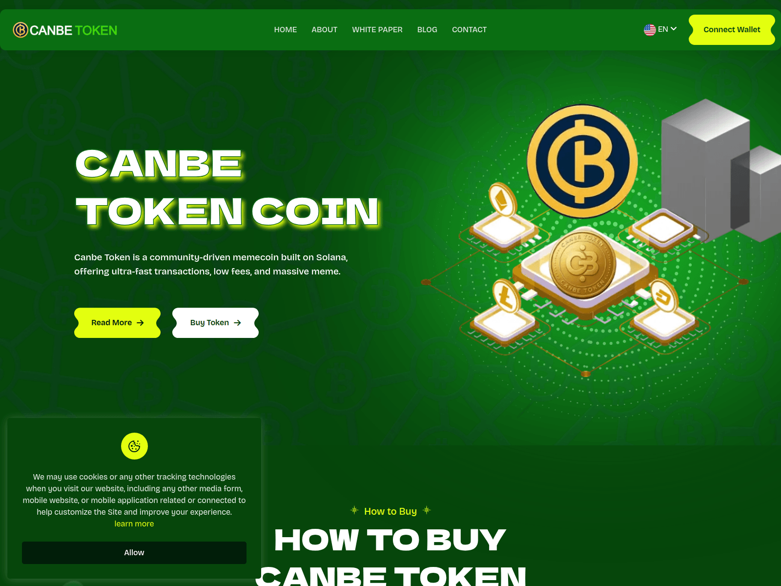 Screenshot of canbetoken.com