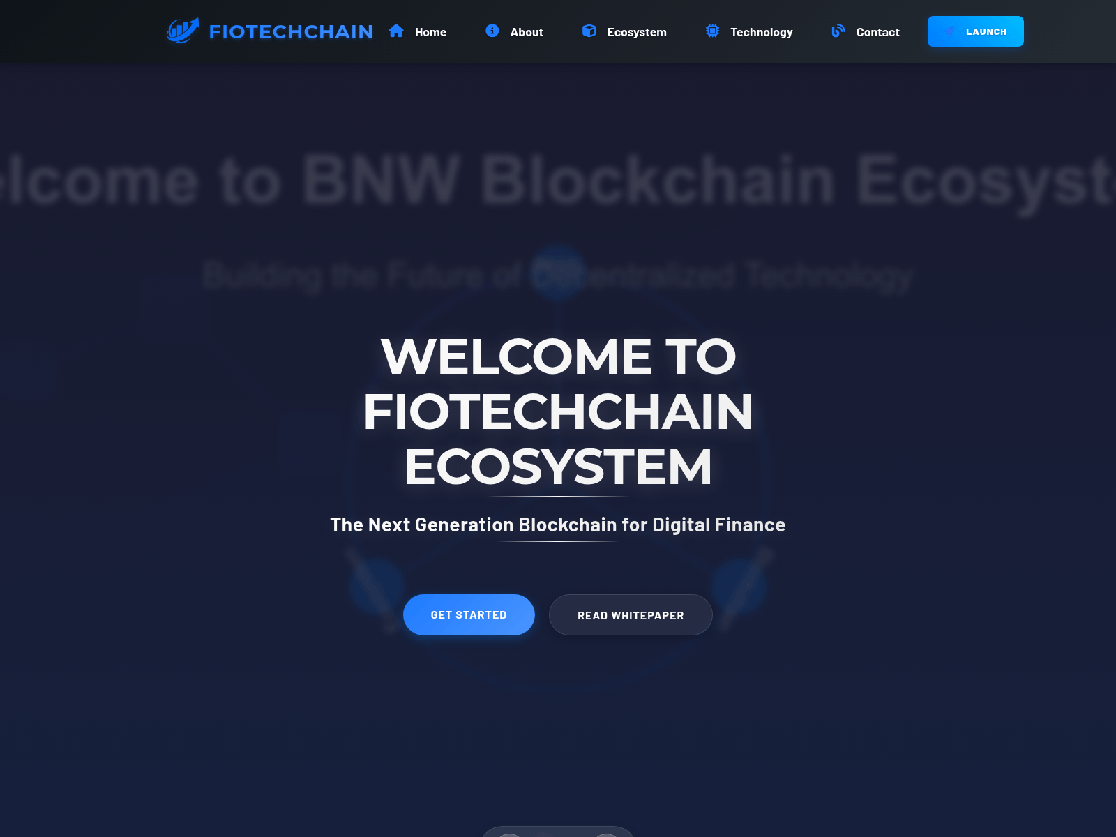 Screenshot of fiotechchain.org