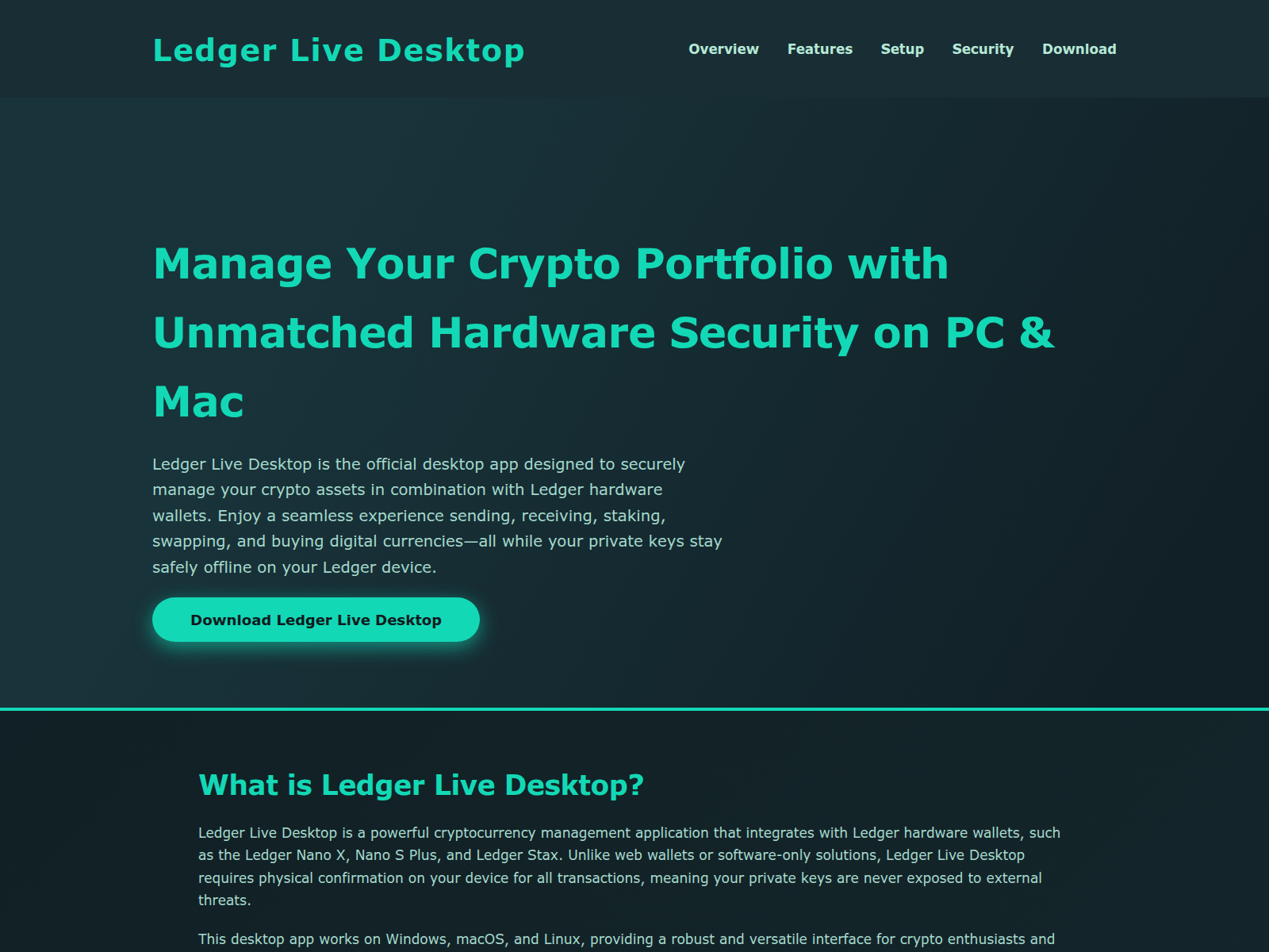 Screenshot of leddgerr-live-desktop.pages.dev