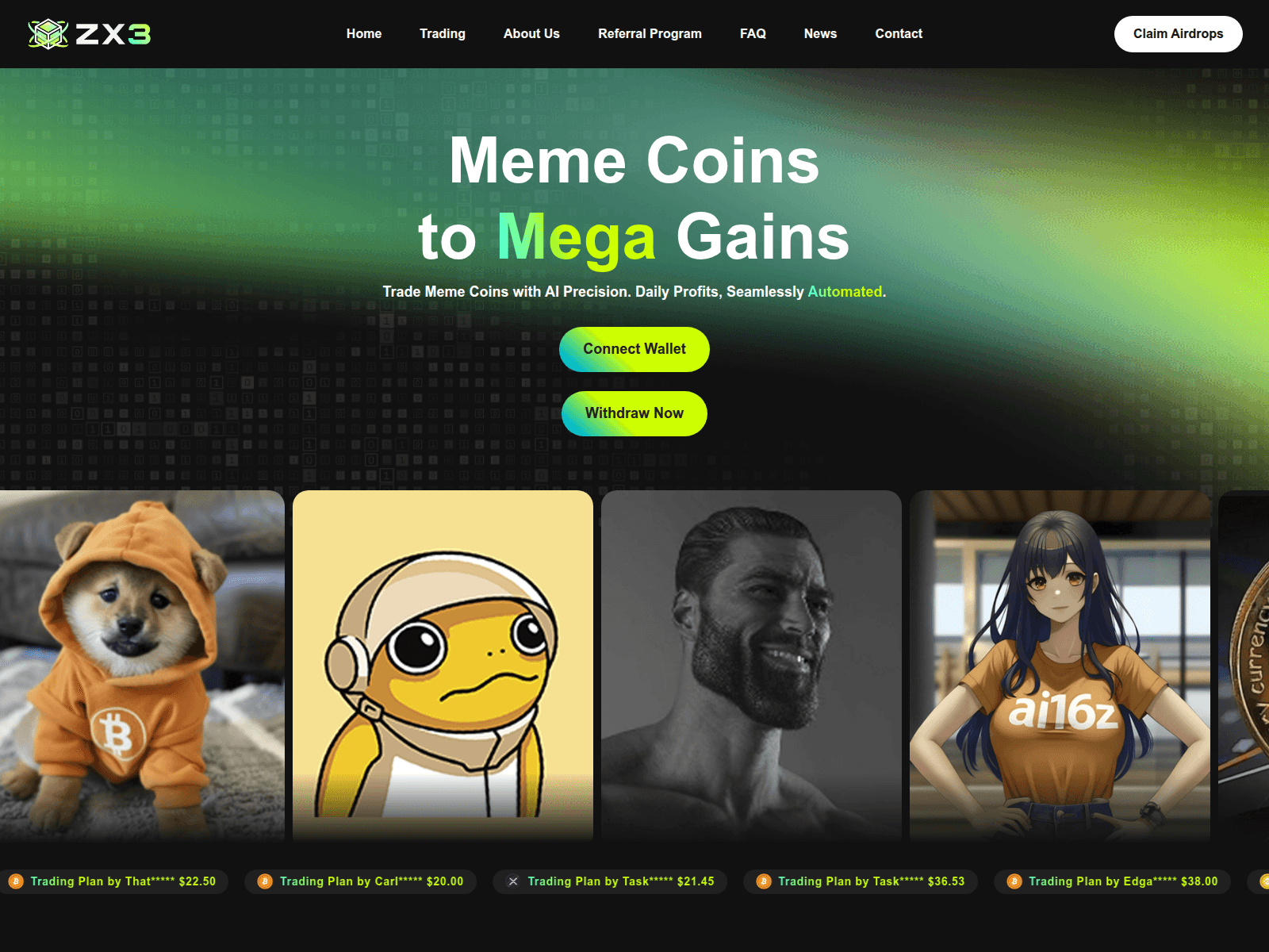 Screenshot of z3x-withdraw.pages.dev