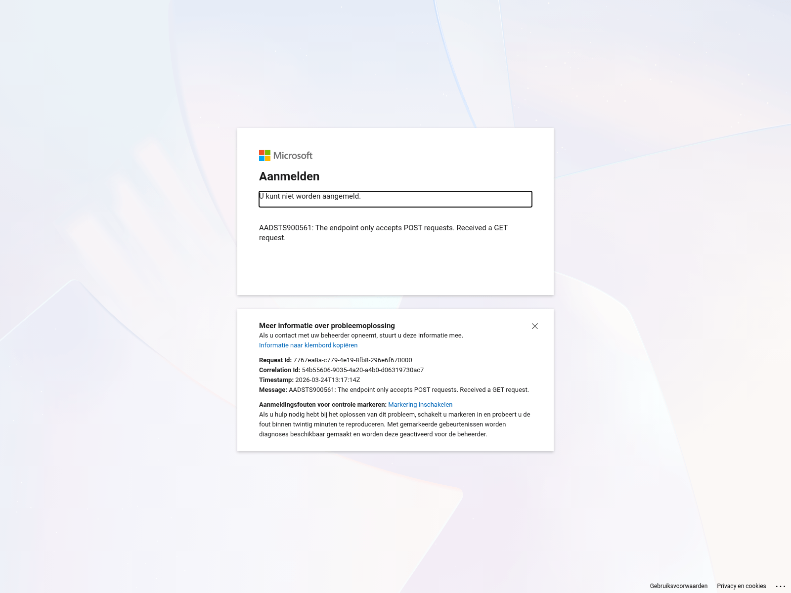 Screenshot of auth.hackthebank.nl