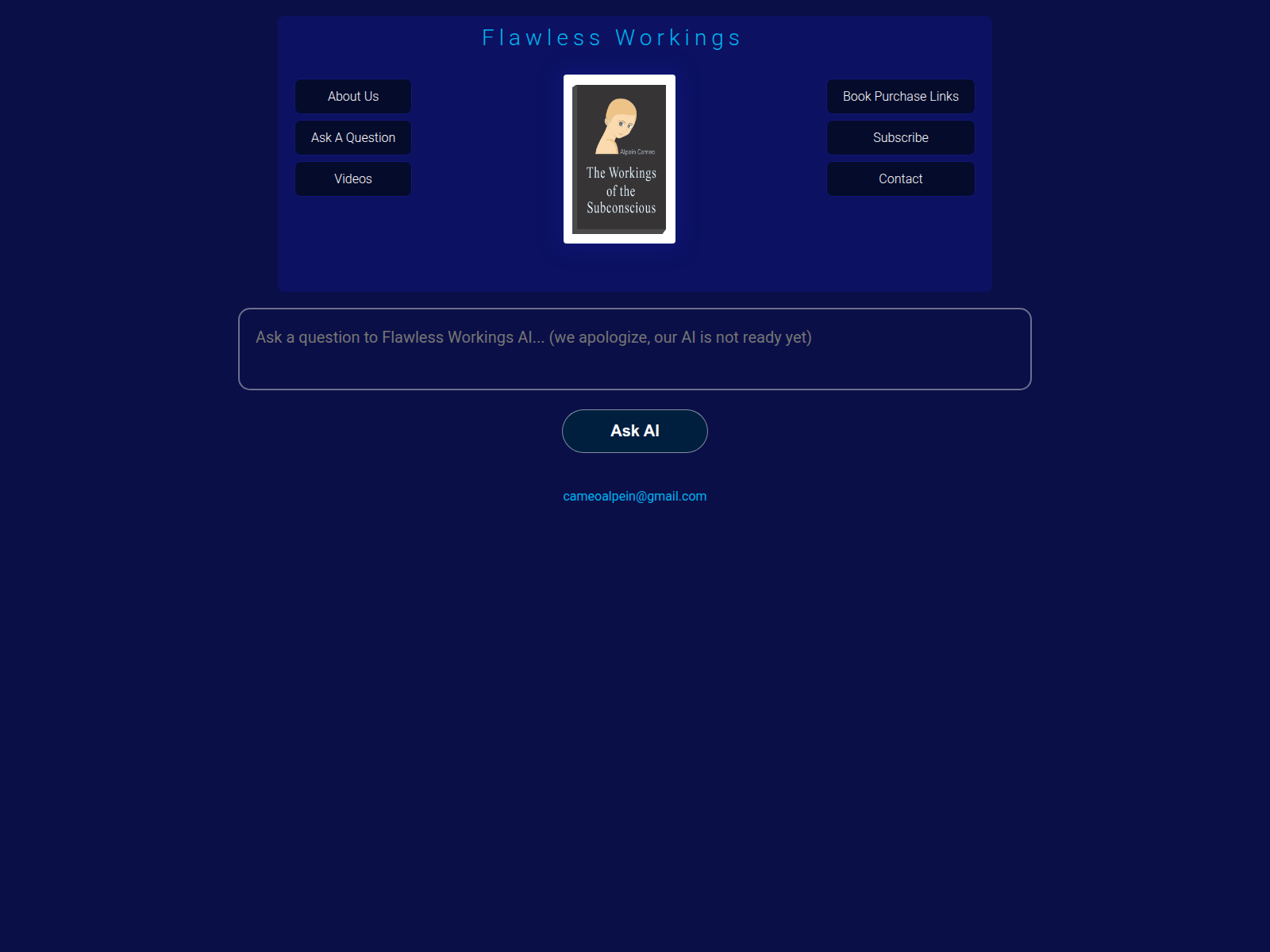 Captura de tela de flawlessworkings.com