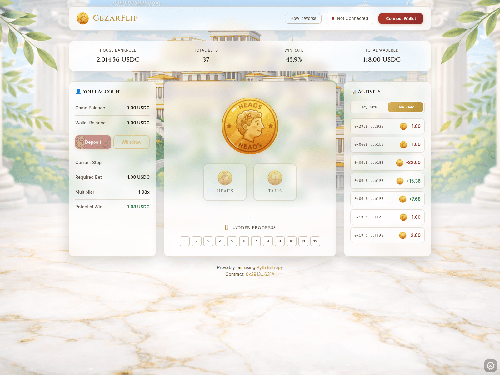 Screenshot of cezarflip-prod.pages.dev
