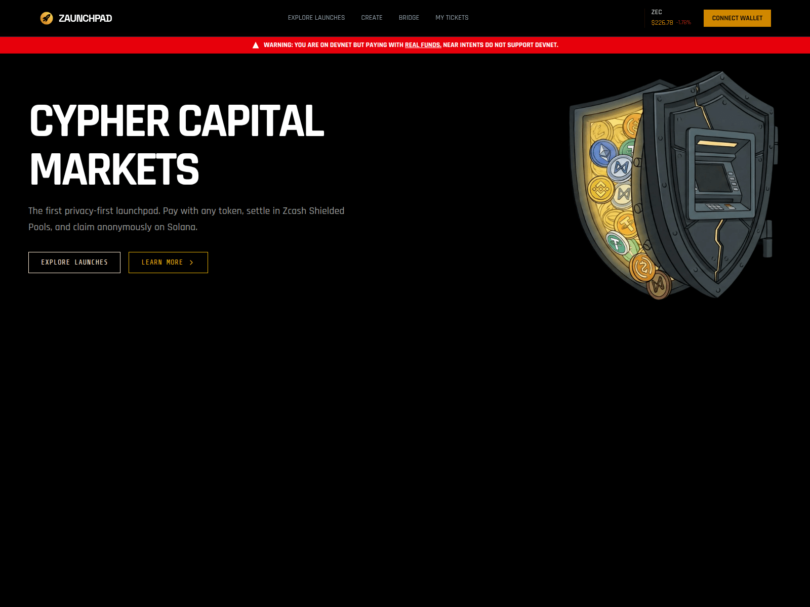 Screenshot of zaunchpad.com