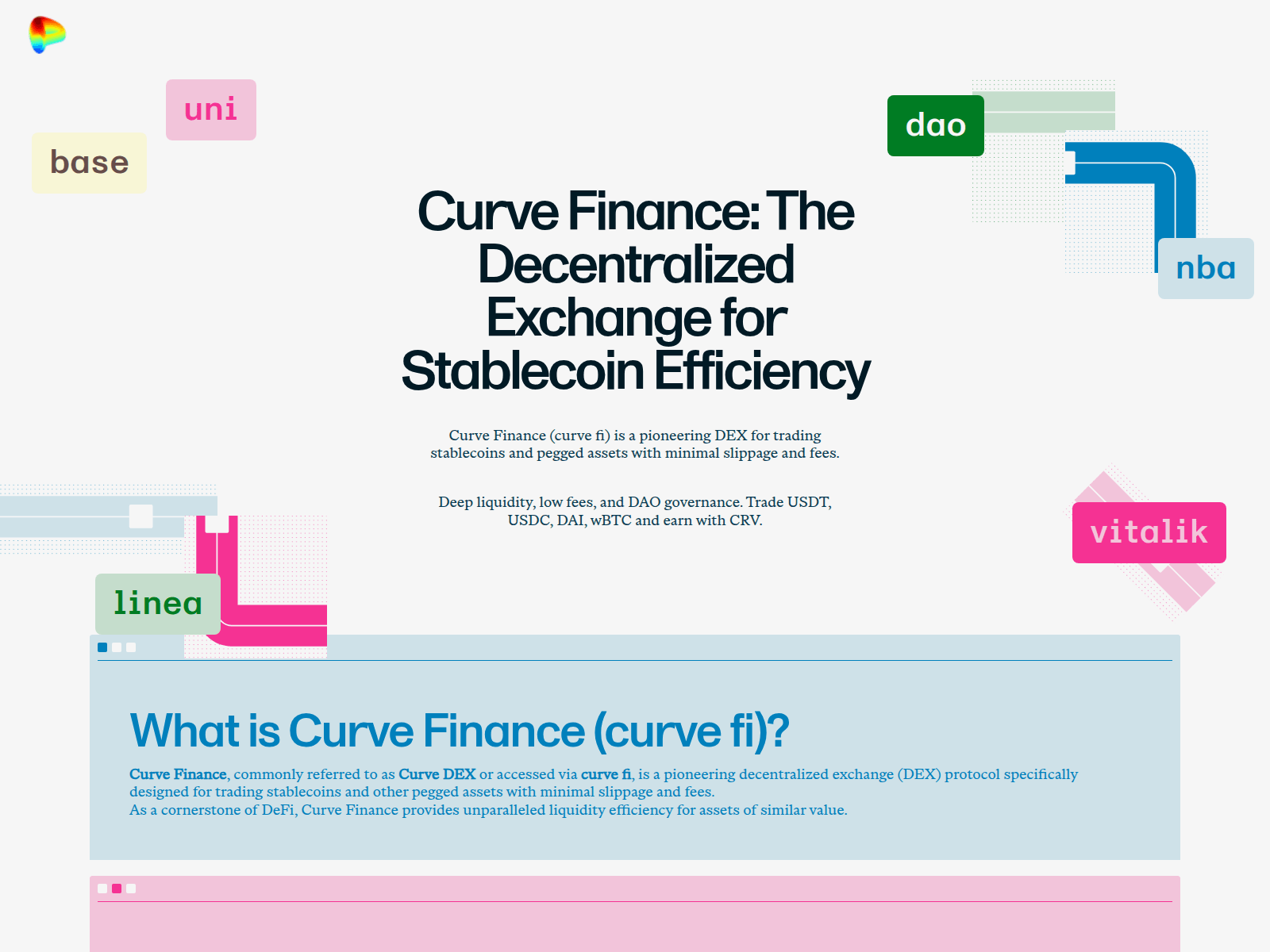 Screenshot of curvefinance.co