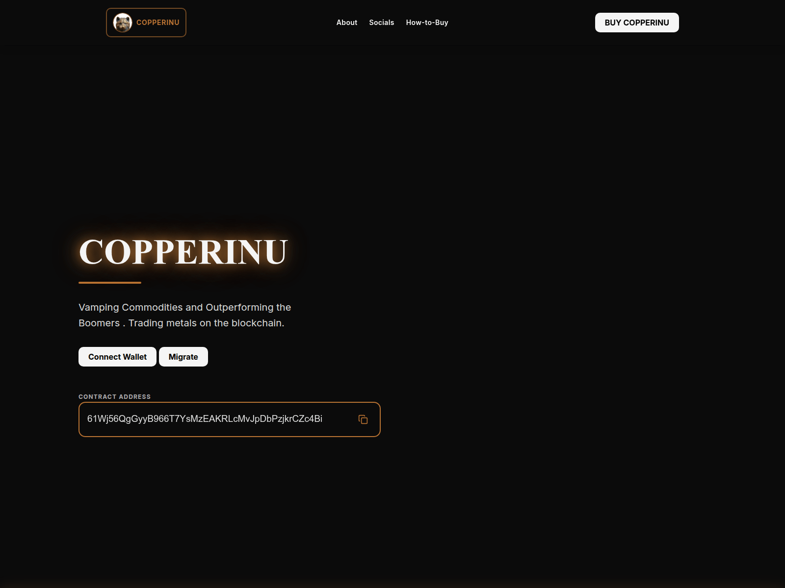 Screenshot of copperinuctofun-migrate.xyz