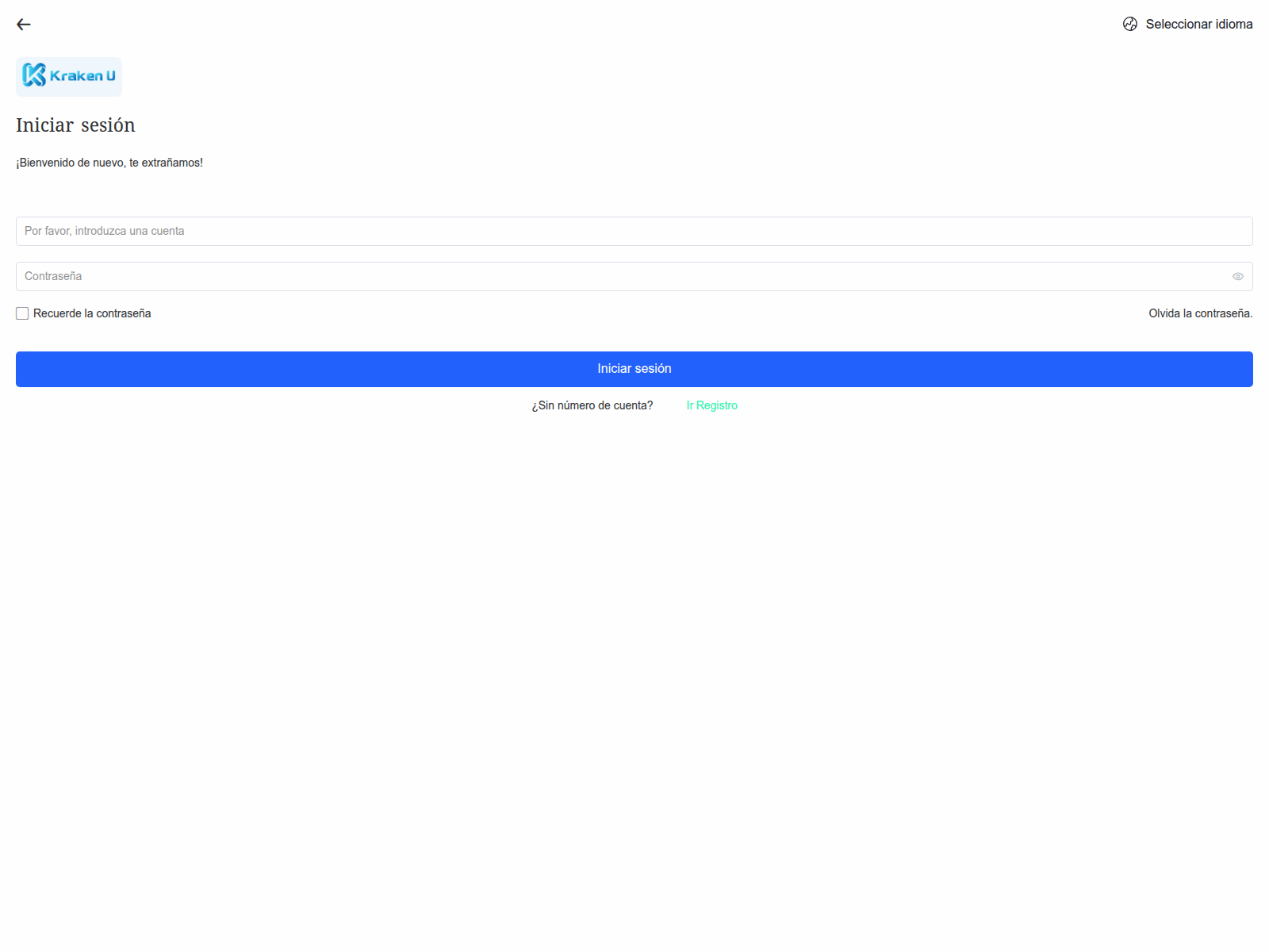 Screenshot of krakenj.com
